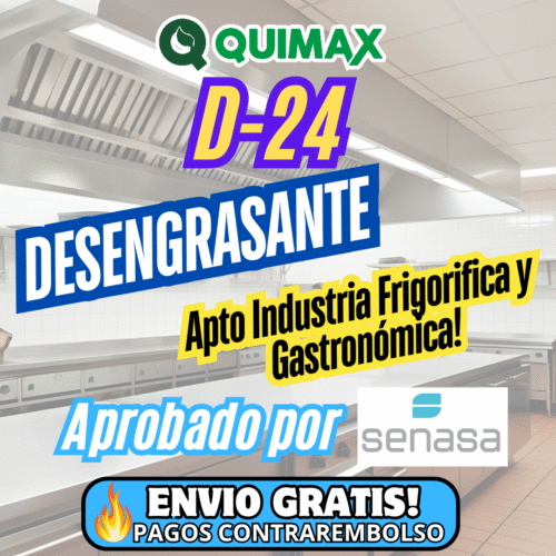 D-24 - Desengrasante aprobado por SENASA